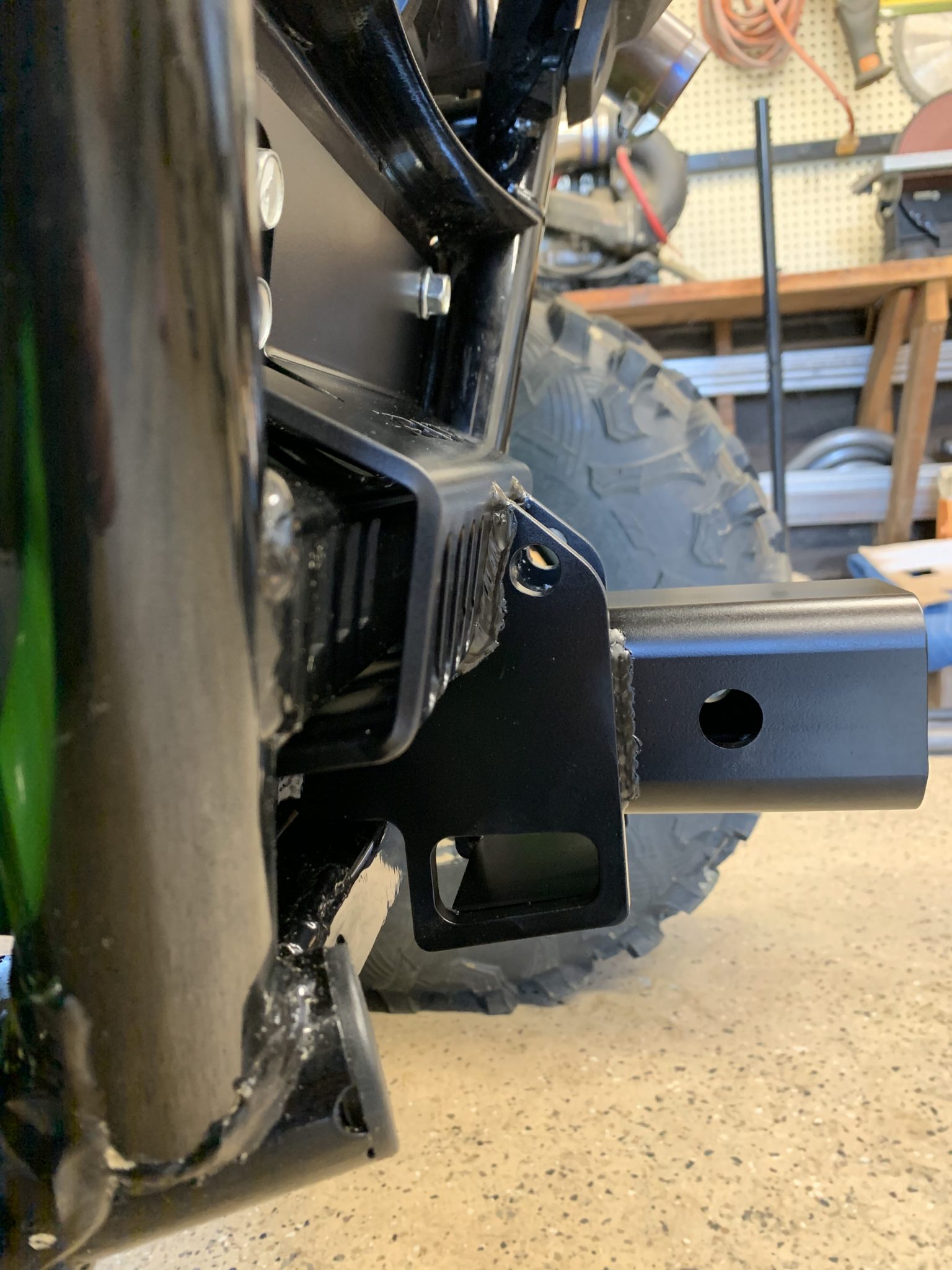 Kawasaki KRX1000 Rear Receiver Hitch JCRACING